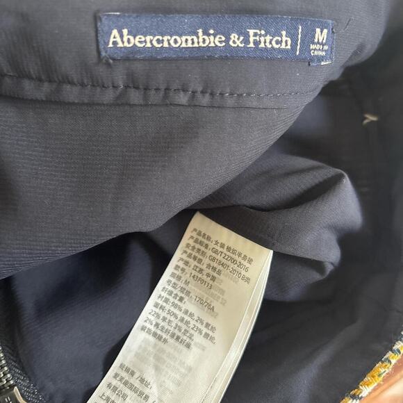 Y2K VTG. ABERCROMBIE PLAID ZIP UP MINI SKIRT MEDIUM‎ - Picture 7 of 7